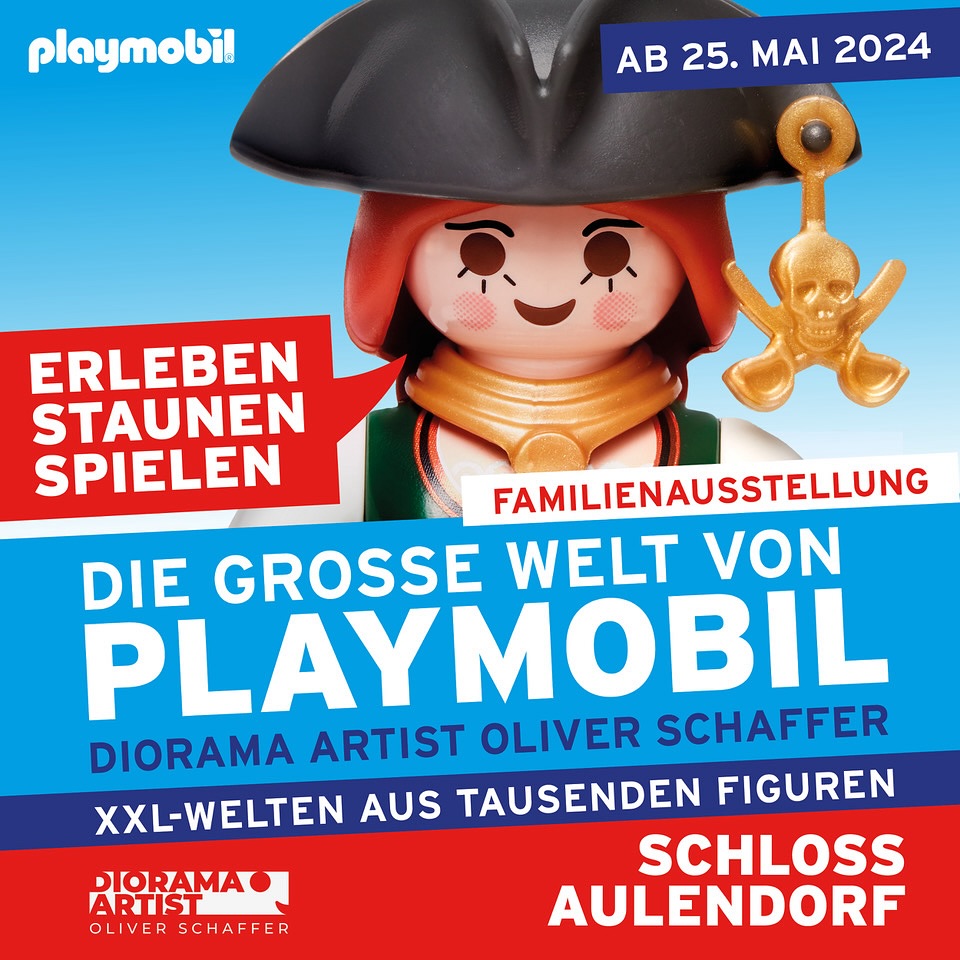Neue PLAYMOBIL Familienausstellung im Schloss Aulendorf